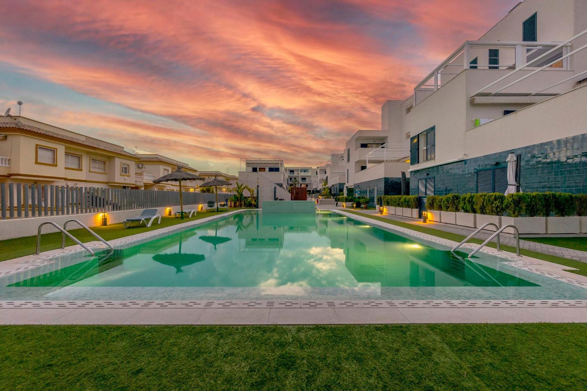 Turquesa Del Mar - Sun & Beach & Golf & Bike - Large Terrace Ground-Floor Spanish Apartment Dehesa de Campoamor  Exteriér fotografie